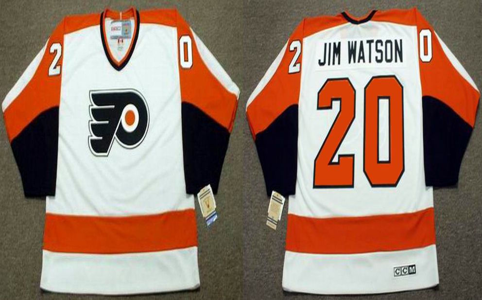 2019 Men Philadelphia Flyers #20 Jim watson White CCM NHL jerseys